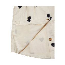 مانتو دخترانه شین کد 5742 رنگ سفید