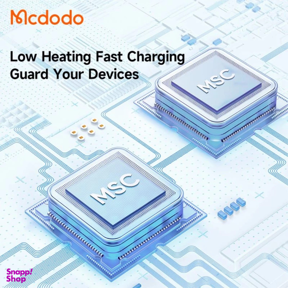 کابل شارژ USB-C به Lightning مک دودو مدل 2850 طول 1.2 متر