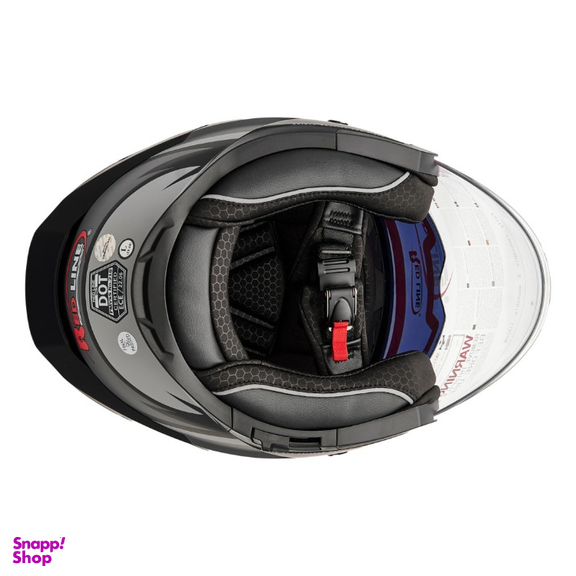 کلاه کاسکت بدون فک ردلاین مدل 965 Grey Twilight