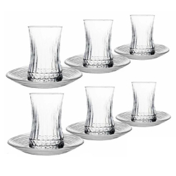 سرویس چای خوری پاشاباغچه مدل الیسا کد 7020 بسته 12 عددی