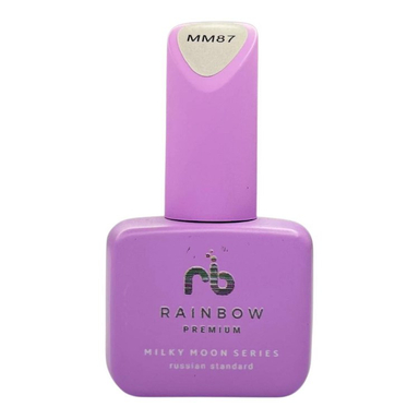 لیکوئید بیلدر کاشت ناخن رینبو مدل MILKY MOON SERIES کد MM87 حجم 12 میلی لیتر