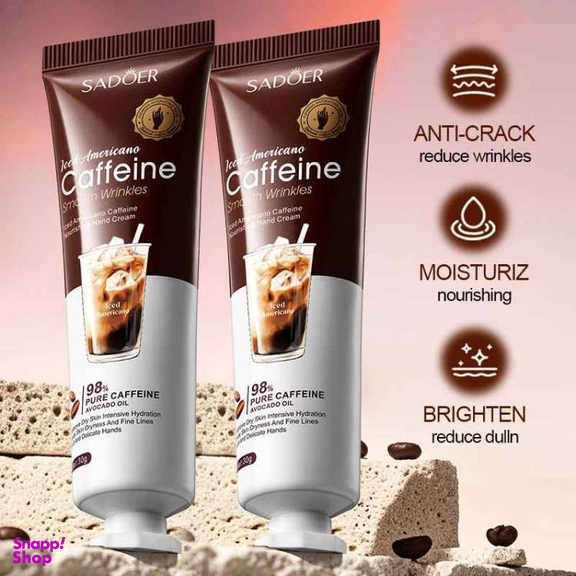 کرم دست سادور مدل کافئین وزن 150 گرم بسته 5 عددی