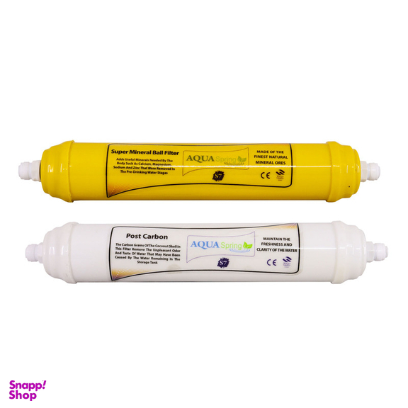 فیلتر دستگاه تصفیه آب آکوآ اسپرینگ مدل F-S7-M2 مجموعه 2 عددی