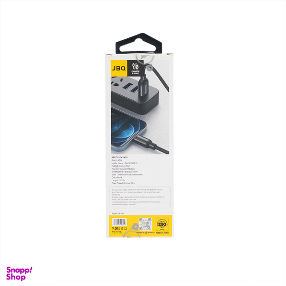 کابل تبدیل Lightning به USB جی بی کیو مدل CA-610 i طول 1 متر