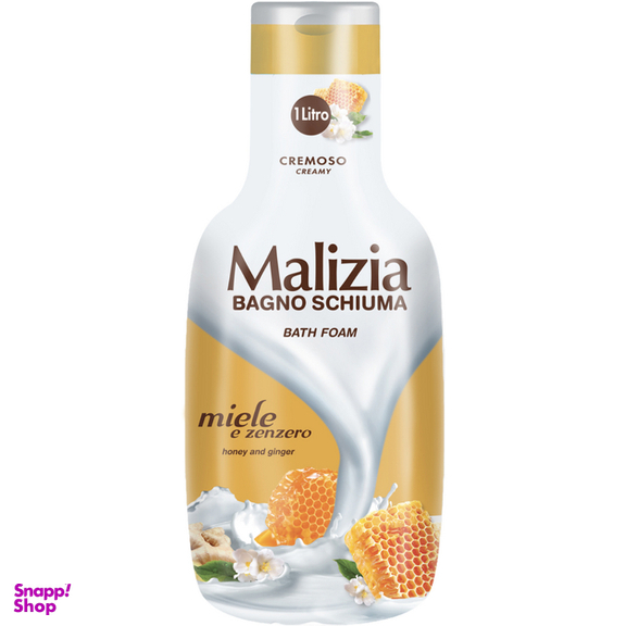 شامپو بدن مالیزیا مدل عسل و زنجبیل حجم 1000 میلی لیتر