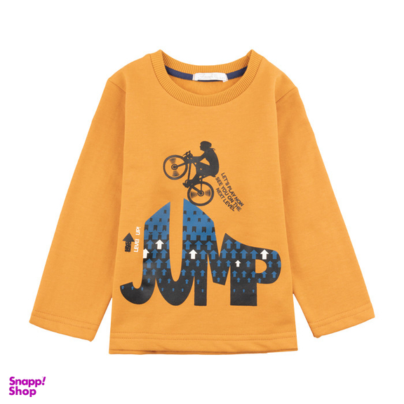 تیشرت آستین بلند پسرانه فیورلا مدل JUMP کد 44570