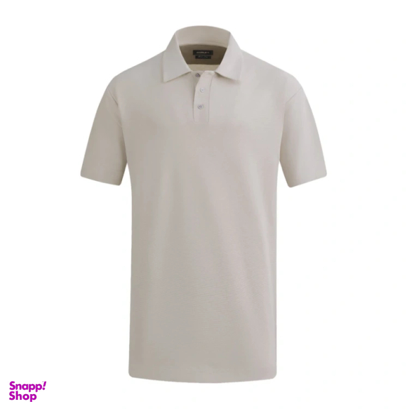 پولوشرت آستین کوتاه مردانه مدل GD-s-16094501 رنگ کرم