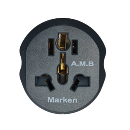 مبدل برق دیواری سه شاخه به دو شاخه مارکن مدل A.M.B