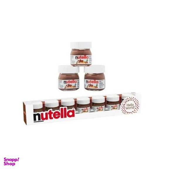 شکلات صبحانه مینی نوتلا وزن 30 گرم بسته 7 عددی