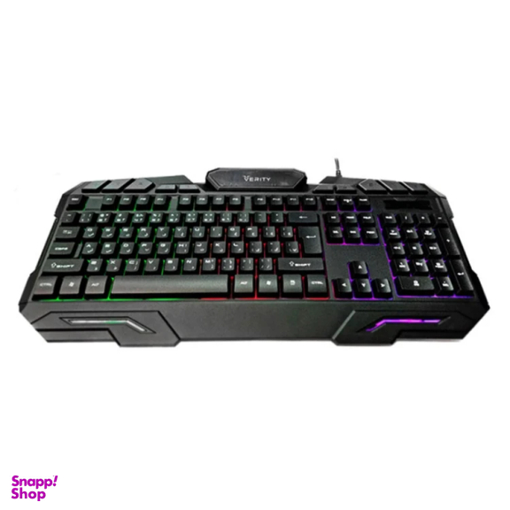 کیبورد و ماوس باسیم مخصوص بازی وریتی مدل V-KB6126GCW