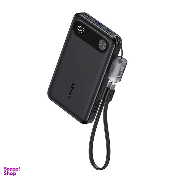 پاوربانک انکر مدل A1257 ظرفیت 10000 میلی آمپر ساعت به همراه کابل USB-C