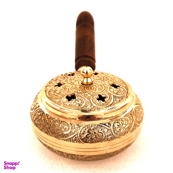 اسپند دودکن برنجی مدل طاووسی