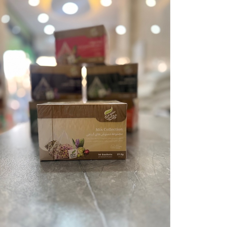 مجموعه دمنوش گیاهی مهرگیاه بسته ۱۴ عددی