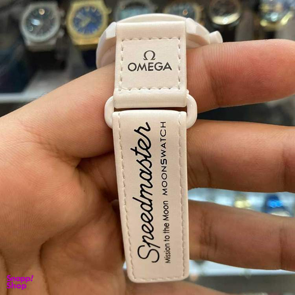ساعت عقربه ای مردانه طرح امگا مدل MOONPHASE سه موتوره فعال