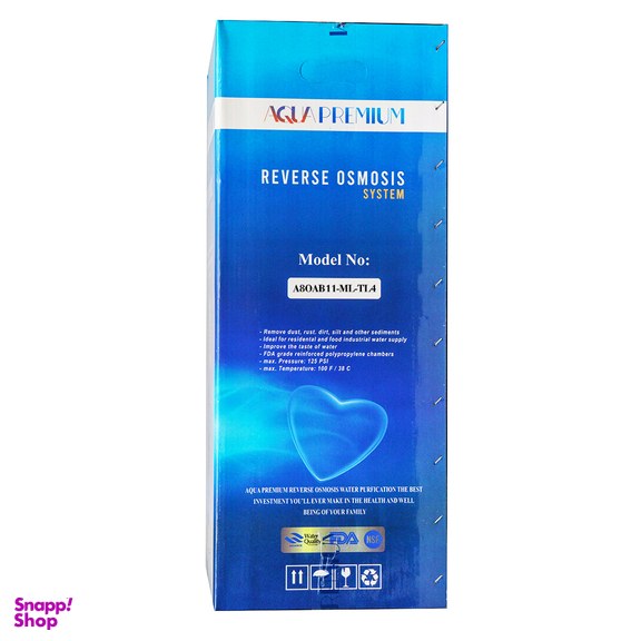 دستگاه تصفیه آب خانگی آکواپرمیوم مدل A8OAB11-ML-TL4