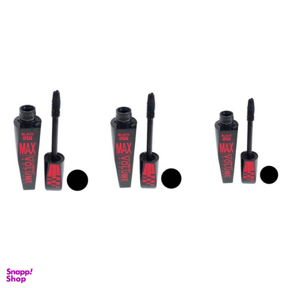 ریمل مکس مدل BLACK UP مجموعه 3 عددی