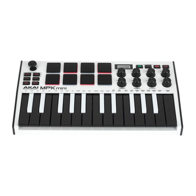 میدی کنترلر آکایی مدل MPK Mini MK3 White