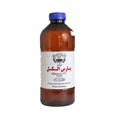 الکل اتیلیک طبی 96٪ پارس الکل حجم 1000 سی سی