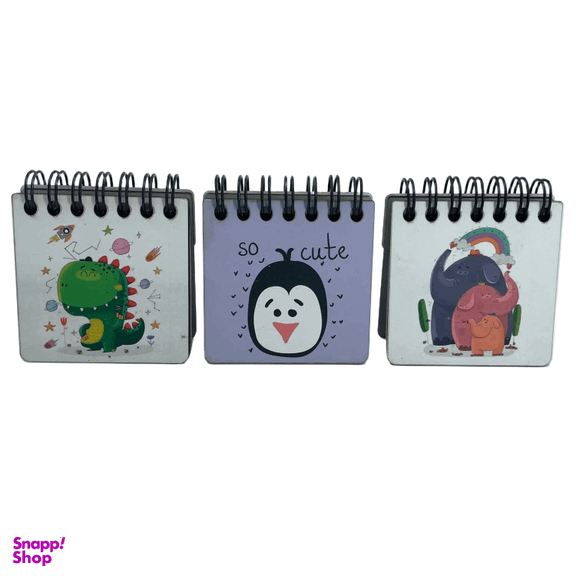مینی دفترچه جلد چوبی ایمان کد 6745 مجموعه 3 عددی