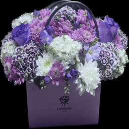 باکس گل طبیعی مدل وندا 14