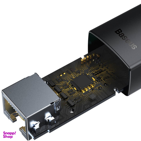 کابل تبدیل USB به پورت شبکه RJ45 LAN بیسوس مدل Lite Series WKQX000101