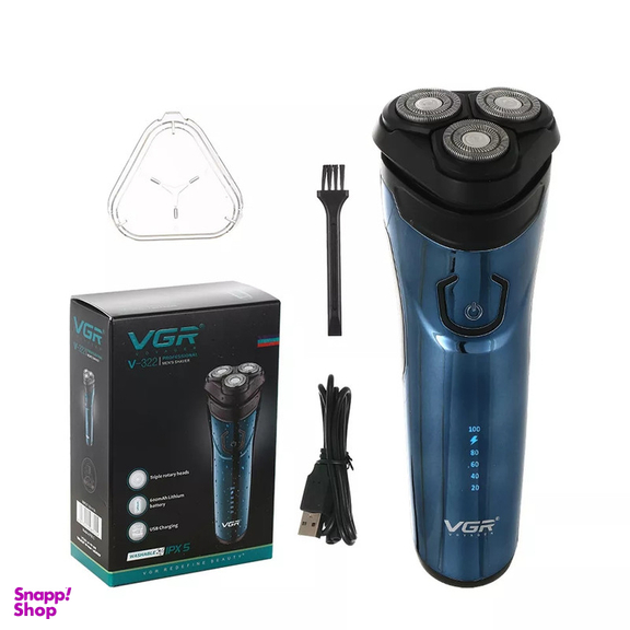 ماشین اصلاح موی صورت وی جی ار مدل V-322