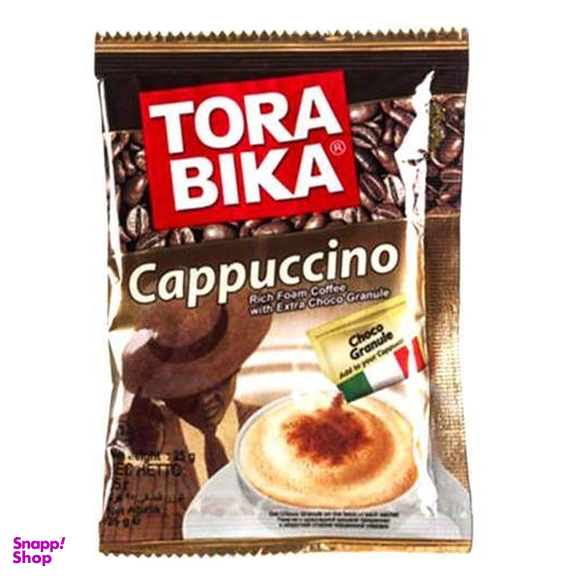 کاپوچینو تورابیکا وزن 500 گرم بسته 20 عددی