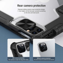 کاور کلاسوری نیلکین مدل Camshield-Bumper  مناسب برای تبلت اپل iPad Pro 12.9 2020 / iPad Pro 12.9 2021