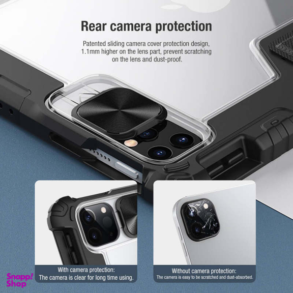 کاور کلاسوری نیلکین مدل Camshield-Bumper  مناسب برای تبلت اپل iPad Pro 12.9 2020 / iPad Pro 12.9 2021