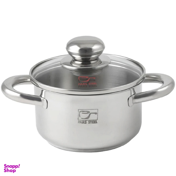 قابلمه پارس استیل مدل کف سه لایه 140 سایز 14