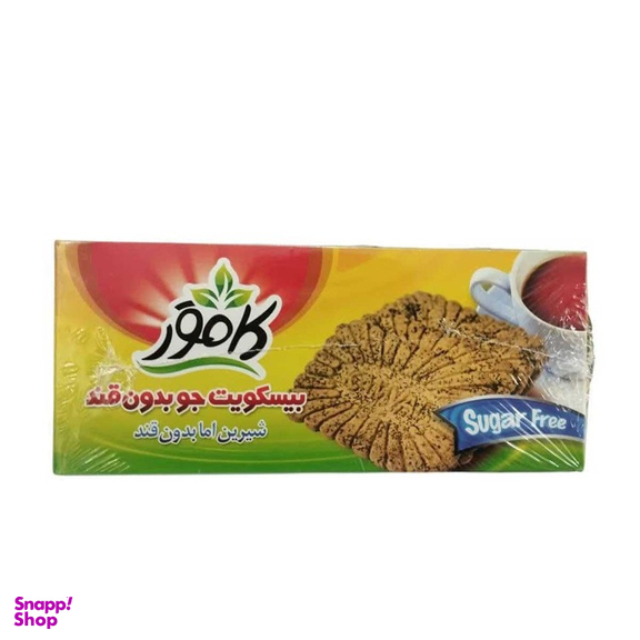 بیسکویت جو بدون قند کامور وزن 360 گرم