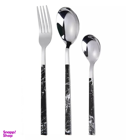 سرویس قاشق و چنگال 33 پارچه جی فی نی مدل BS-M