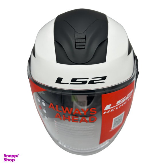 کلاه کاسکت ال اس تو کد Ls2 of 570 verso matt black white
