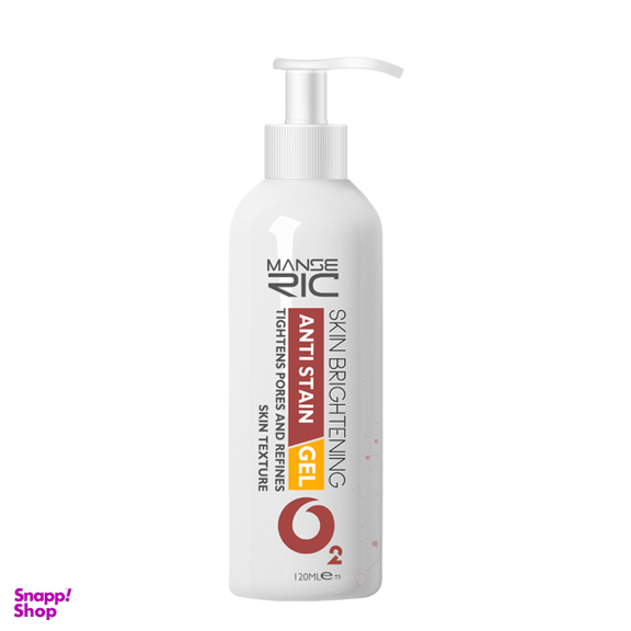 ژل ضد لک و روشن کننده مانسریک مدل Anti Stain حجم 120 میلی لیتر
