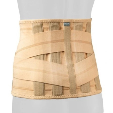 کرست کمر تسکین طب مدل سخت الاستیک کد 122