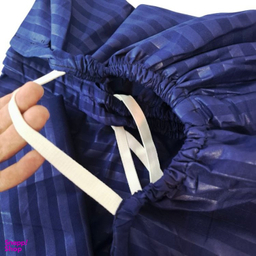 ملحفه هتلی ساده یک نفره عرض 120 کد ML120H