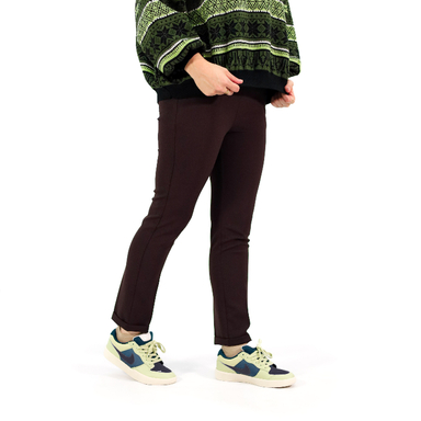 شلوار زنانه مدل راسته کد 7810 رنگ قهوه ای