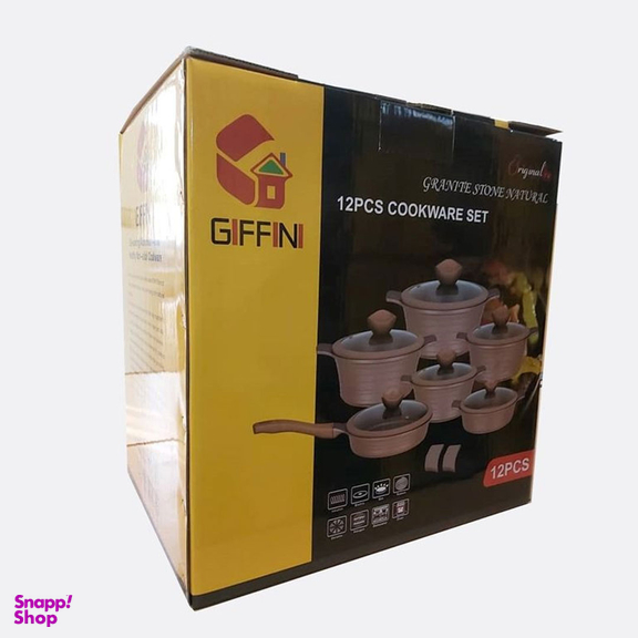 سرویس پخت و پز 12 پارچه جی فی نی مدل WAVE GG02