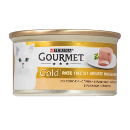 کنسرو غذای گربه گورمت مدل Gourmet Gold وزن 85 گرم