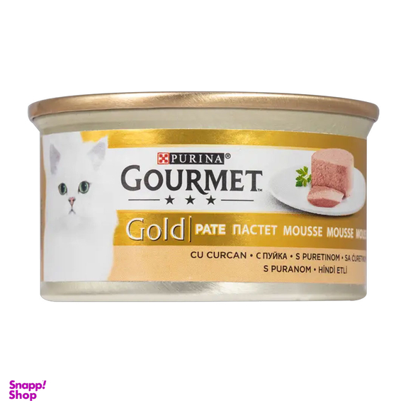 کنسرو غذای گربه گورمت مدل Gourmet Gold وزن 85 گرم