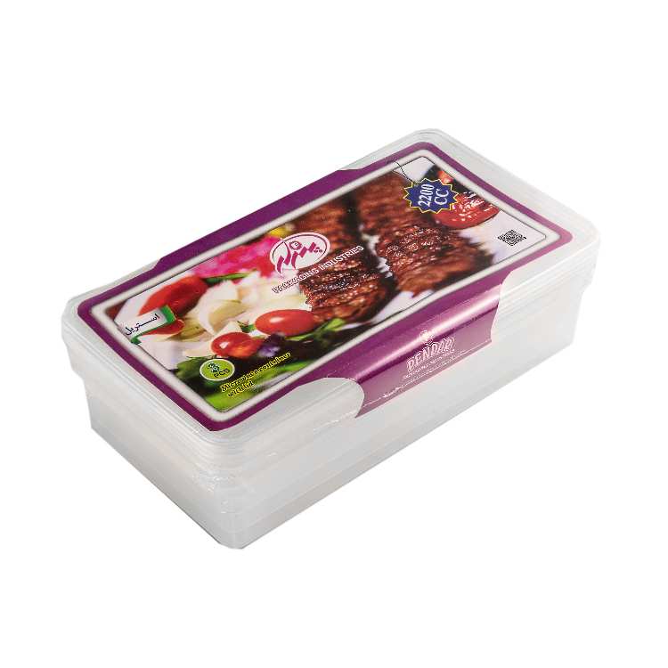 ظرف نگهدارنده کد 2200 بسته 3 عددی