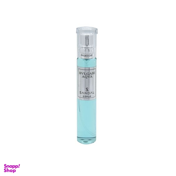 عطر جیبی مردانه صندل مدل BVLGARI AQVA حجم 25 میلی لیتر