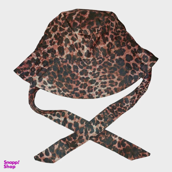 کلاه باکت زنانه ترندیول مدل آنتی باکتریال طرح پلنگی