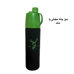 قمقمه دوچرخه مدل اسپری دار گنجایش 0.6 لیتر