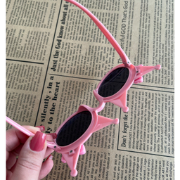 عینک آفتابی دخترانه طرح کرومی کد PINK.6