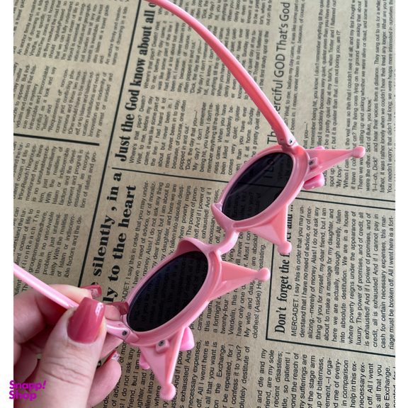 عینک آفتابی دخترانه طرح کرومی کد PINK.6