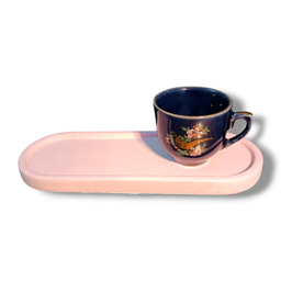 سینی سرو بتنی مدل بیضی کد AH-102