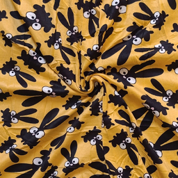 شلوار گیاهی زنانه لدی کد P18 رنگ زرد خردلی