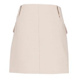 دامن زنانه سرژه مدل 210205 رنگ کرم