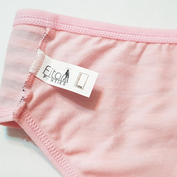 شورت زنانه فیتن فرخ زادی مدل پنبه ای راه راه کد 5177-10 رنگ صورتی